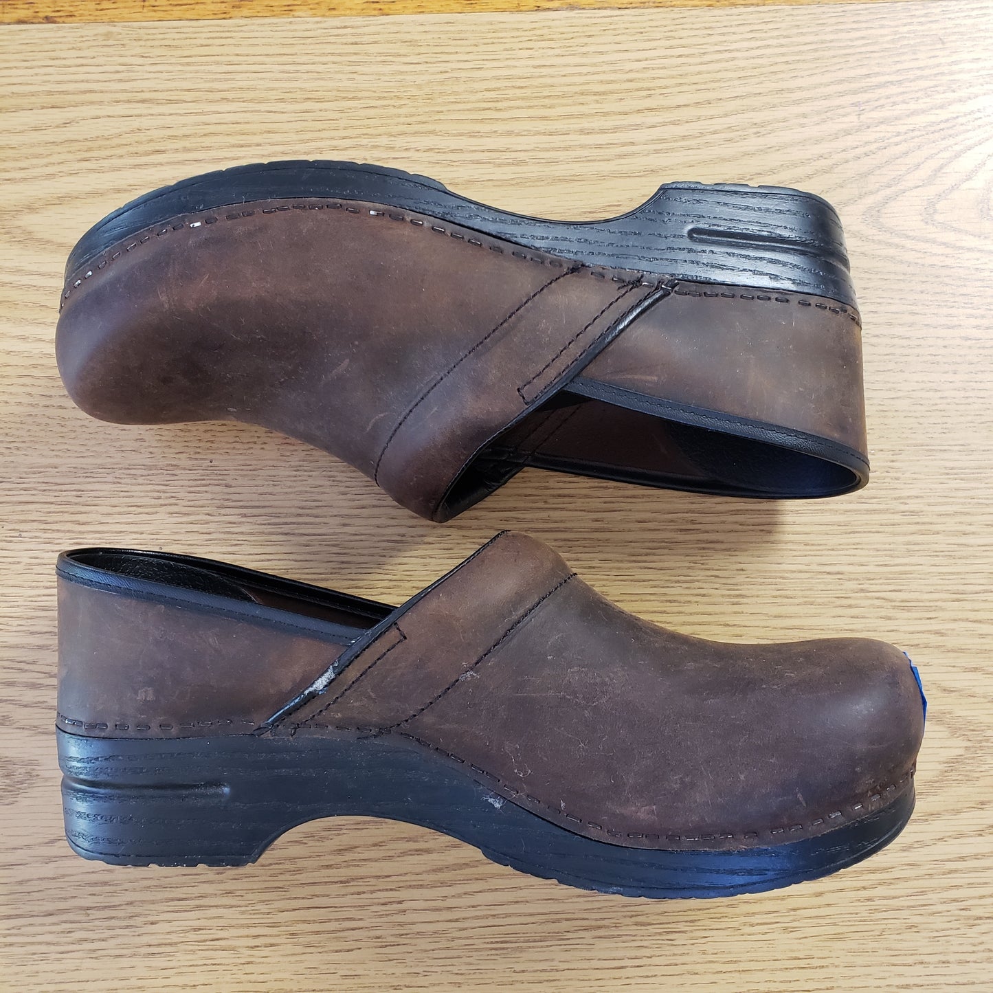 Dansko Leather Clogs