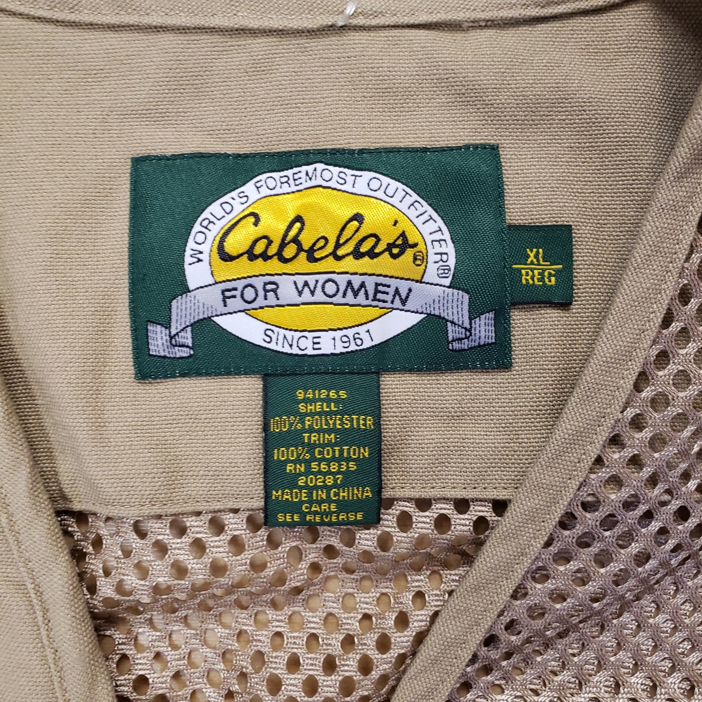 Cabelas Fly Fishing Vest