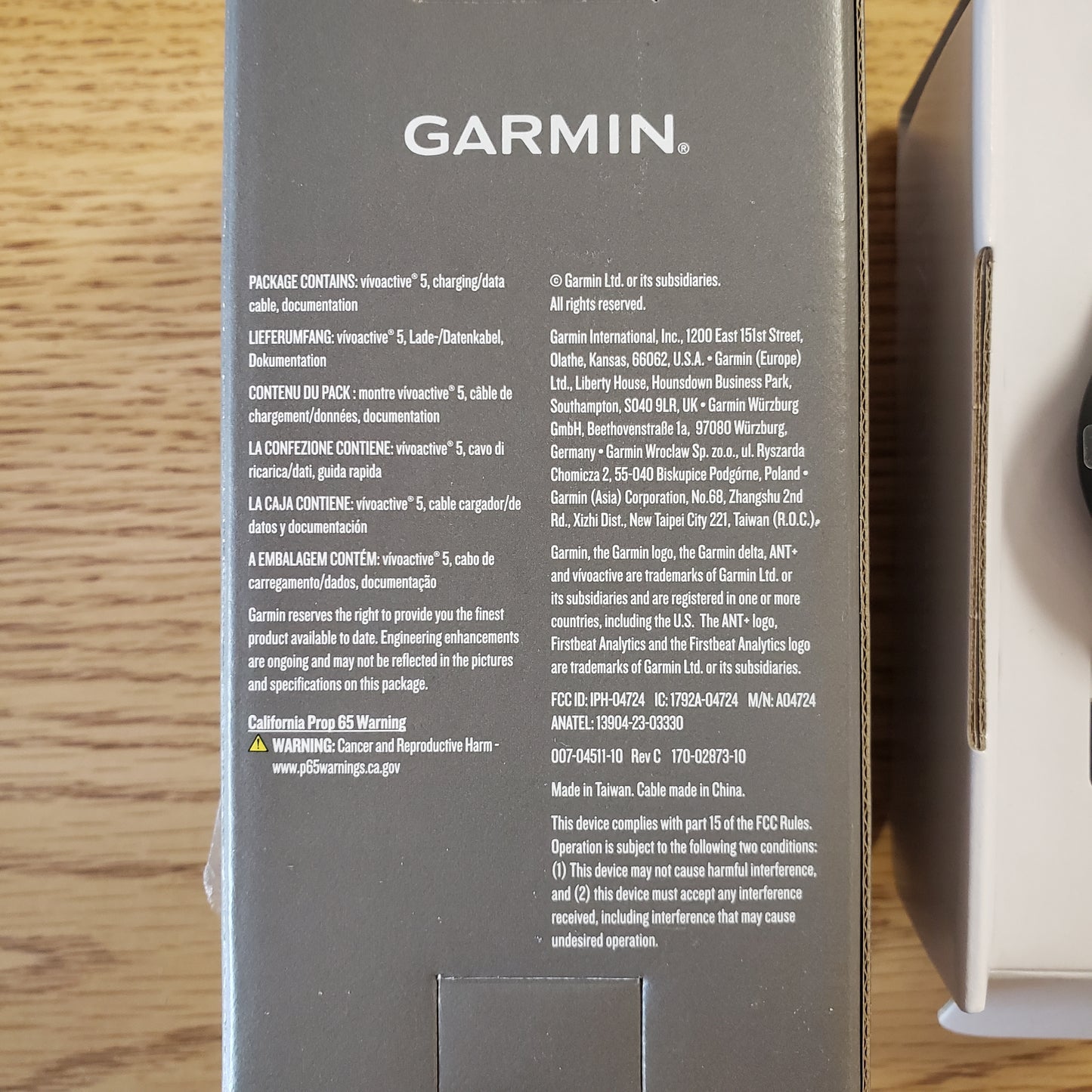 Garmin VivoActive 5 Smartwatch (NEW)
