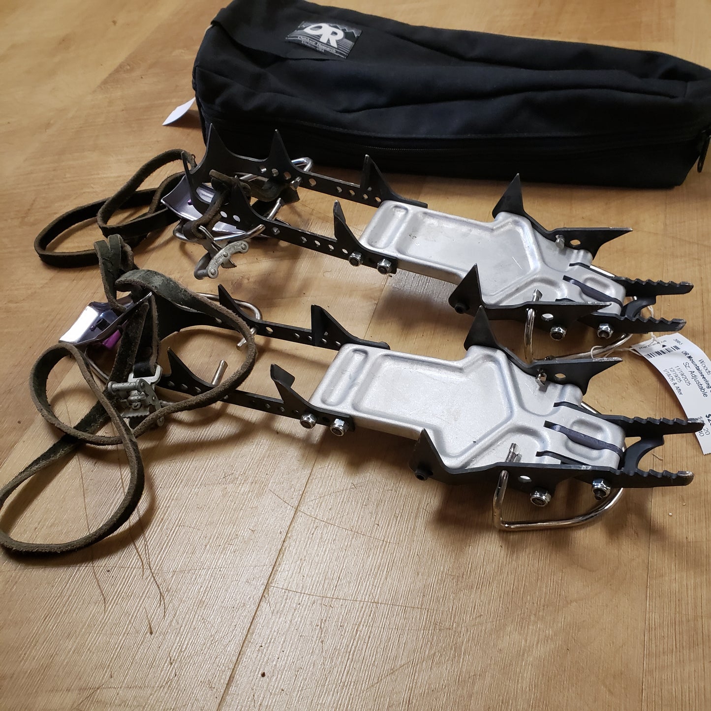 OR Mountaineering Crampons w/ Case