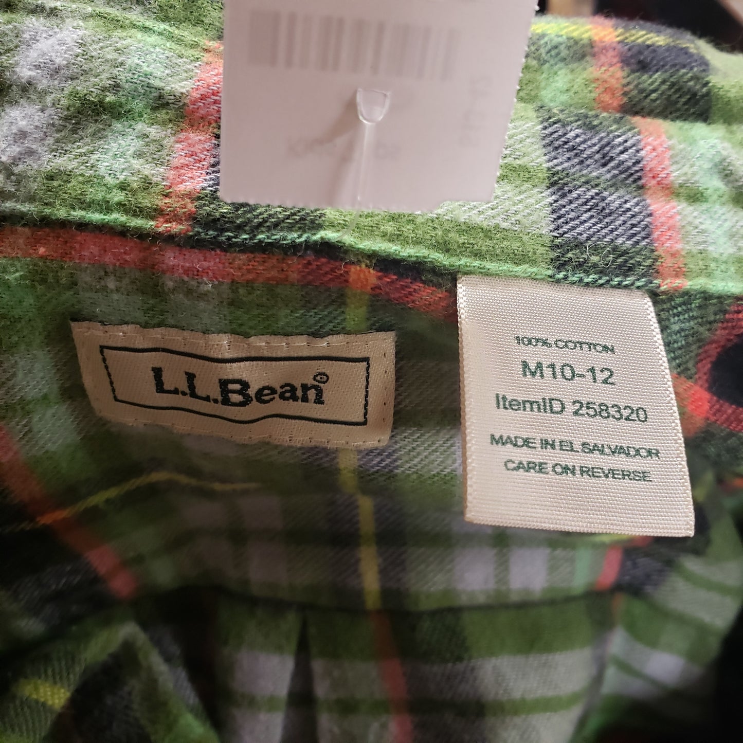 LL Bean LS Flannel