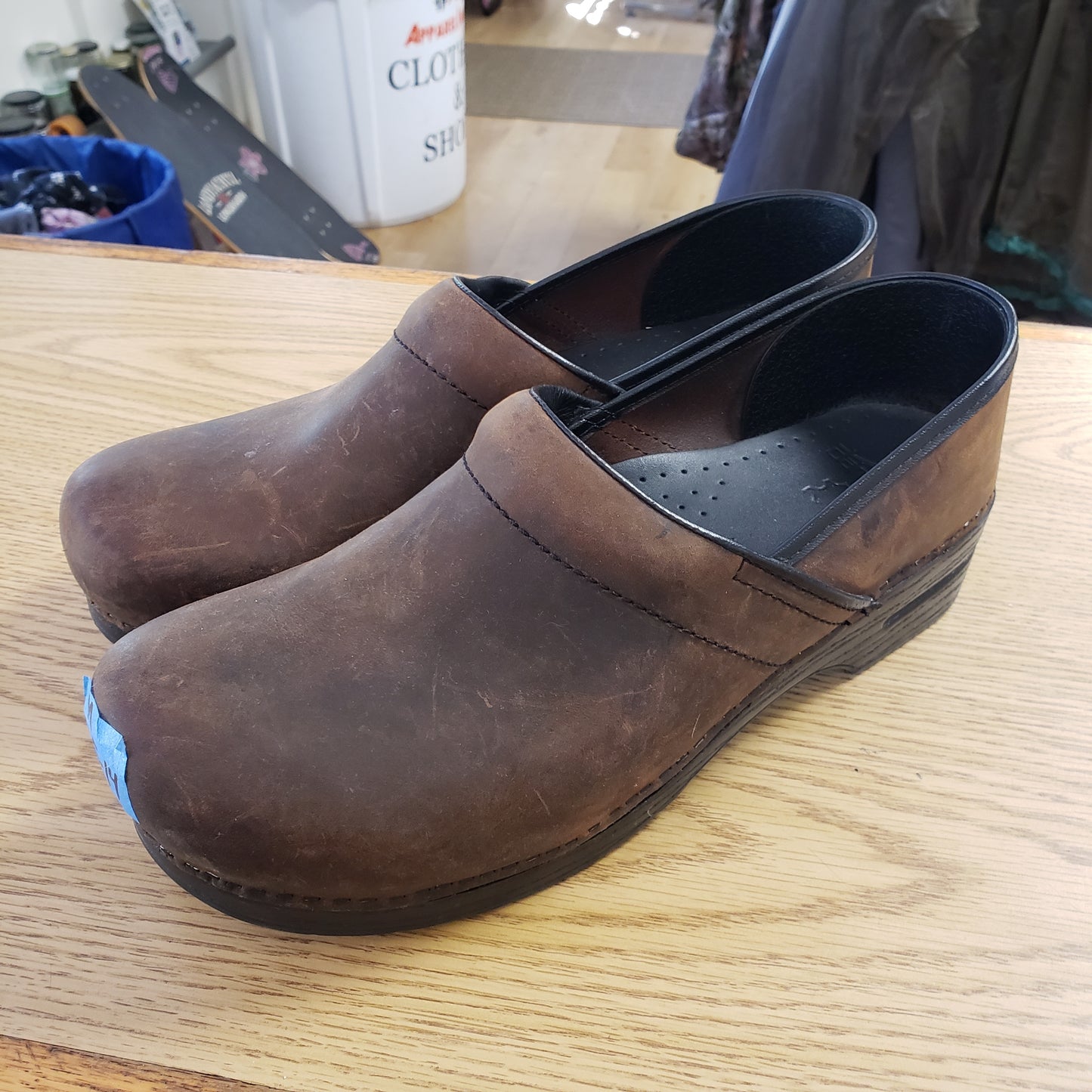 Dansko Leather Clogs