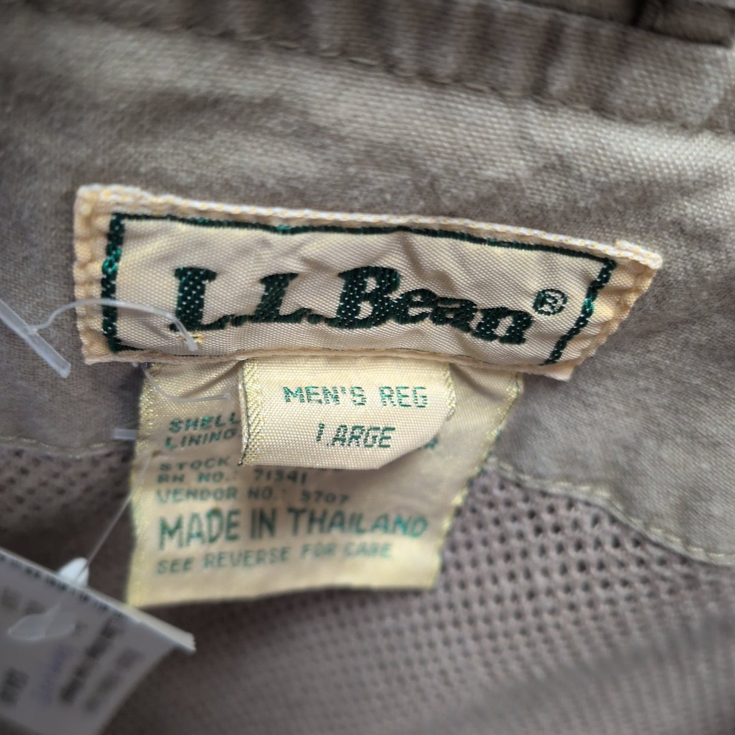 LLBean Vintage Tropic Weight Fishing Vest