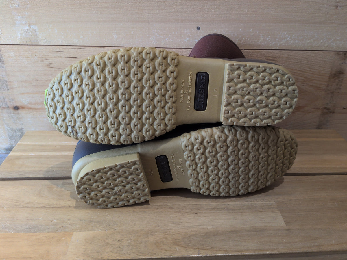 LLBean Shearling Lined Lounger Boot NWT