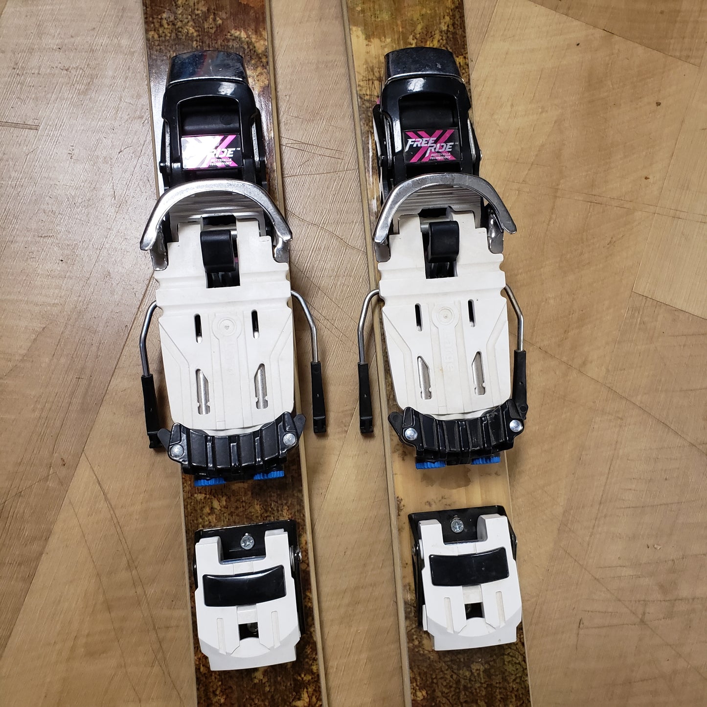 RAMP Woodpecker Telemark Skis w/ Rottefella Freeride NTN Bindings