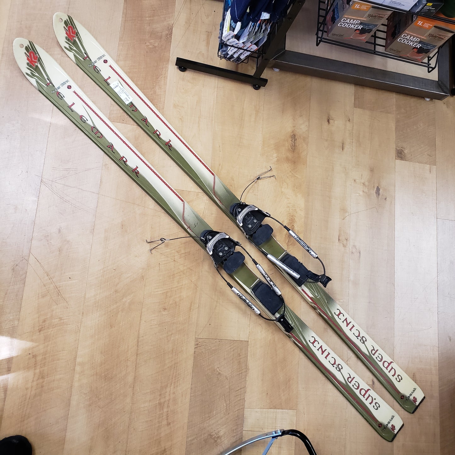 K2 Super Stinx Tele/Rottefella Carve Binding