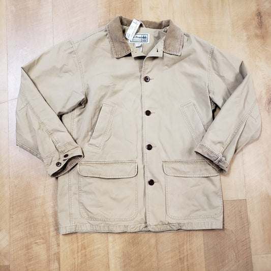 LL Bean Cotton Lined Barn Coat