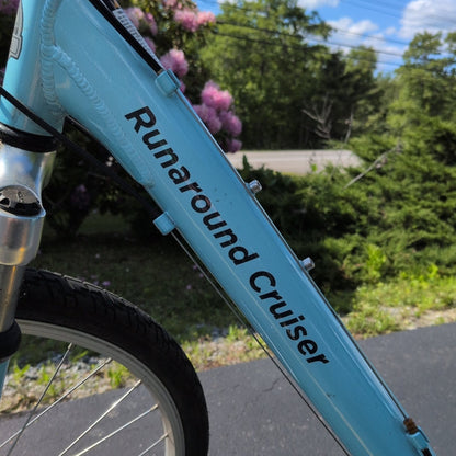 LLBean Runaround Cruiser Bike + Panniers + Bike Lock