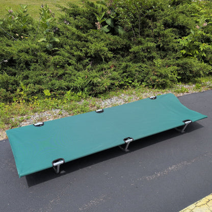 Folding Canvas/Metal Camp Cot (74"x23")