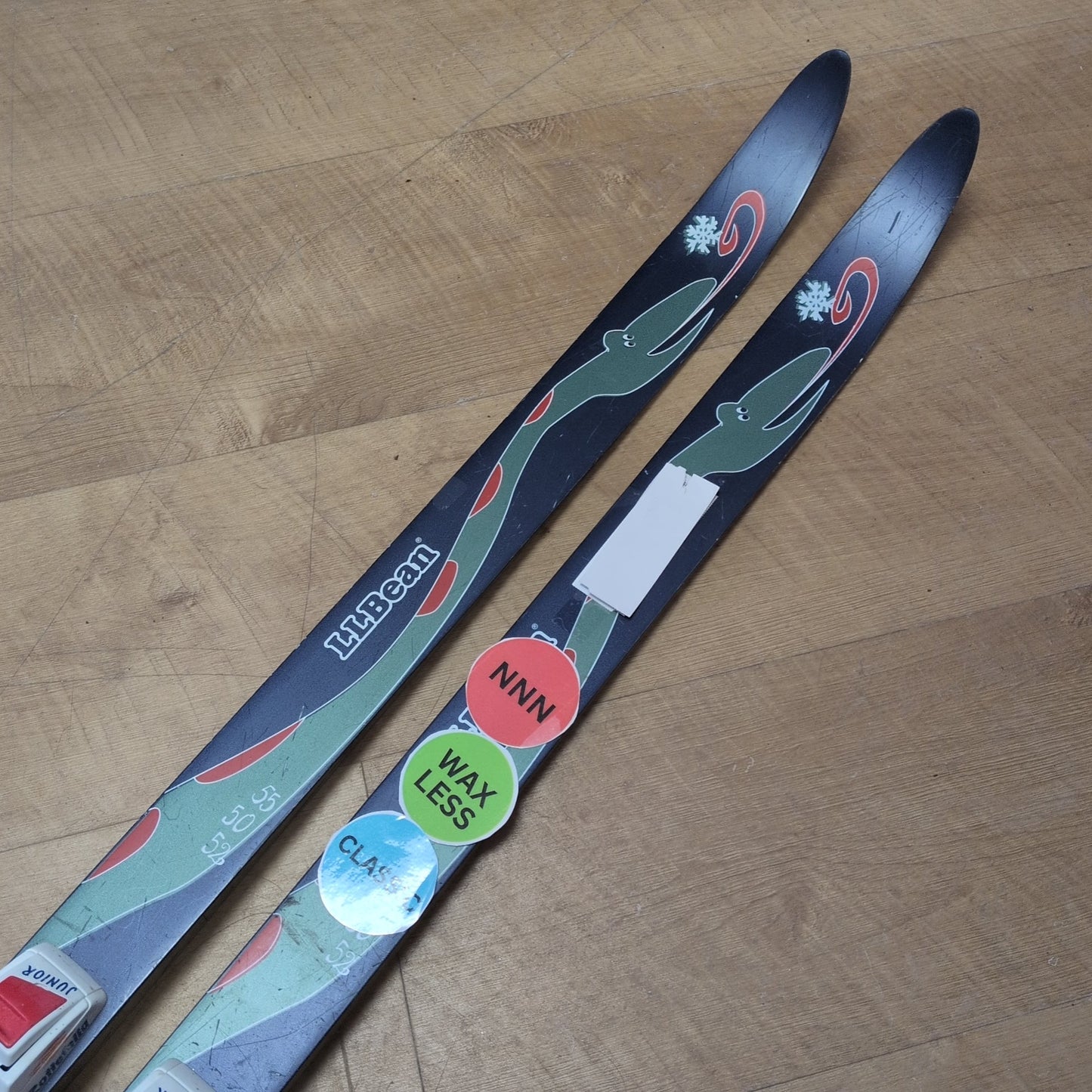 LL Bean SnoSnake NNN XC Skis