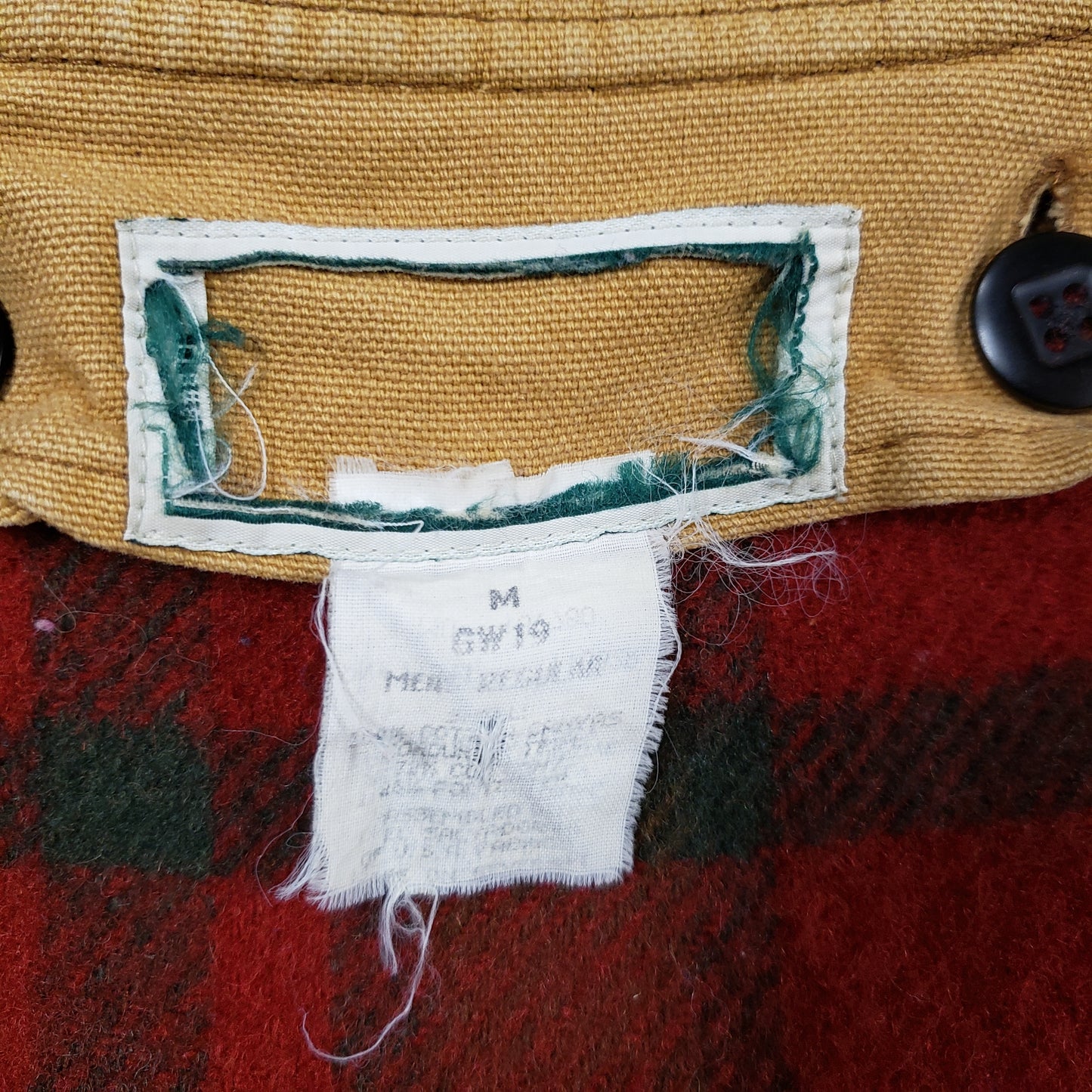 LL Bean Vintage Wool Lined Chore Coat*