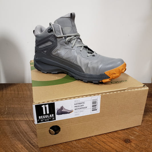 Oboz Katabatic Mid B-Dry Waterproof Hiking Boots (NEW)