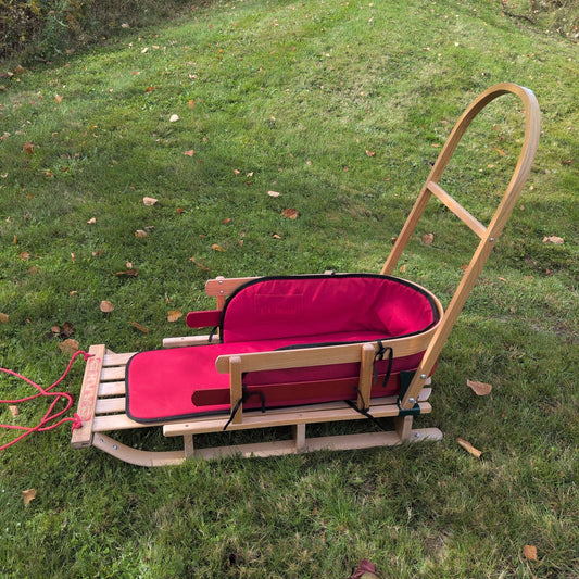 LLBean Pull Sled/Cushion Set w/ Push Handle