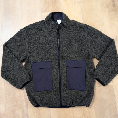 United By Blue Sherpa Fleece Zip Jacket