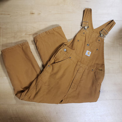 Carhartt Insulated Canvas Overalls