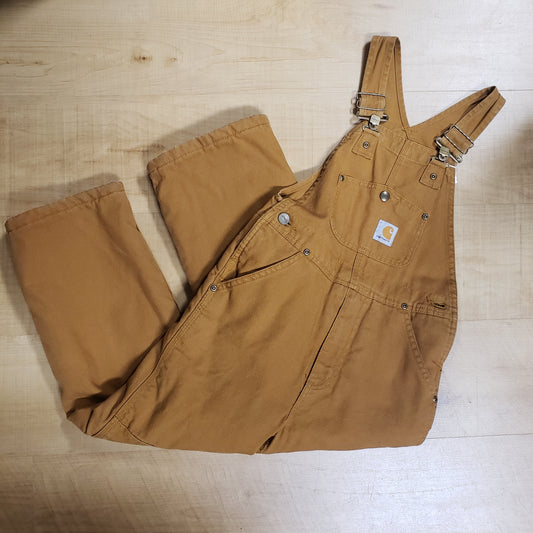 Carhartt Insulated Canvas Overalls