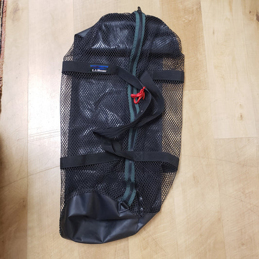 LL Bean Vintage Mesh Duffle Bag