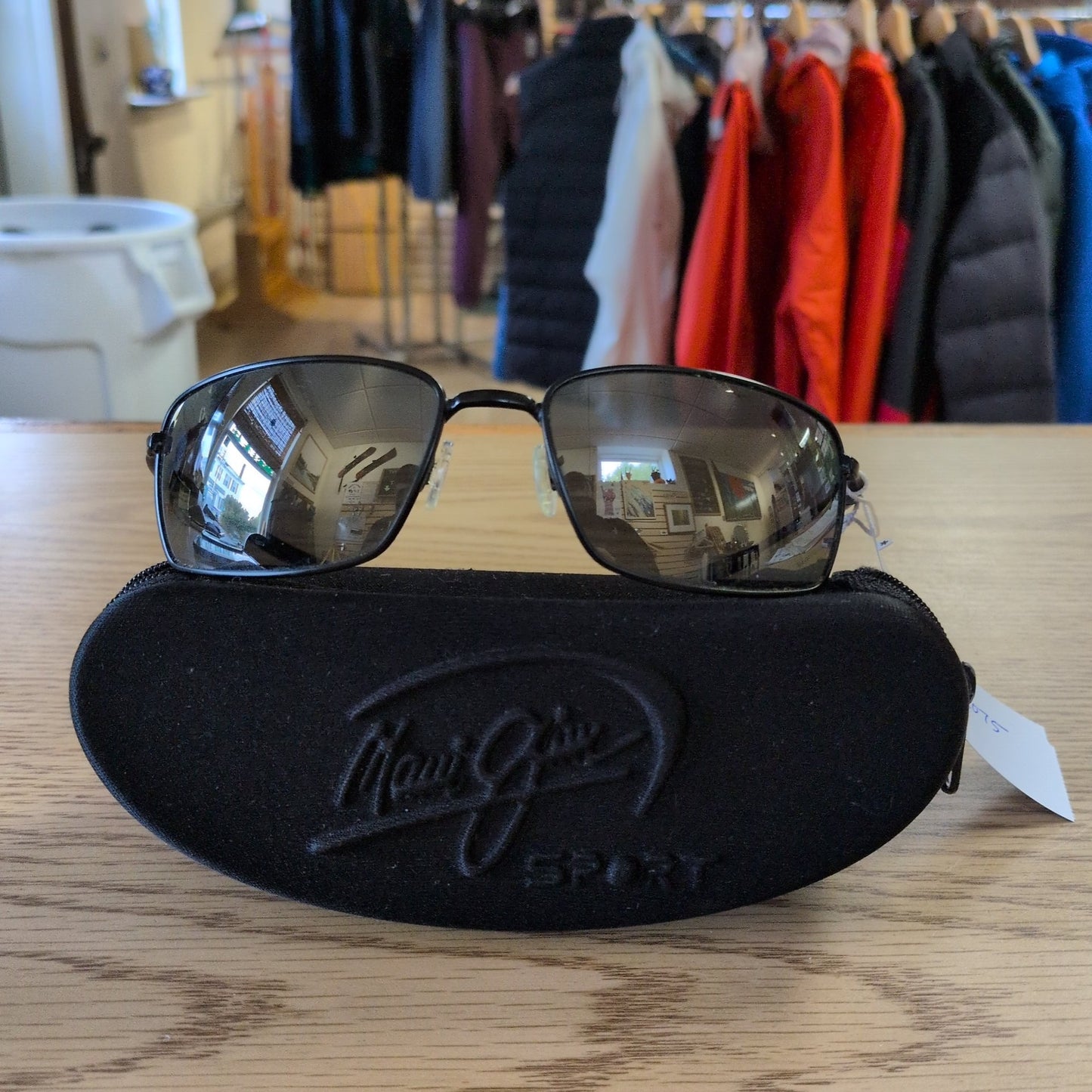 Oakley Square Wire Sunglasses w/ Maui Jim Case