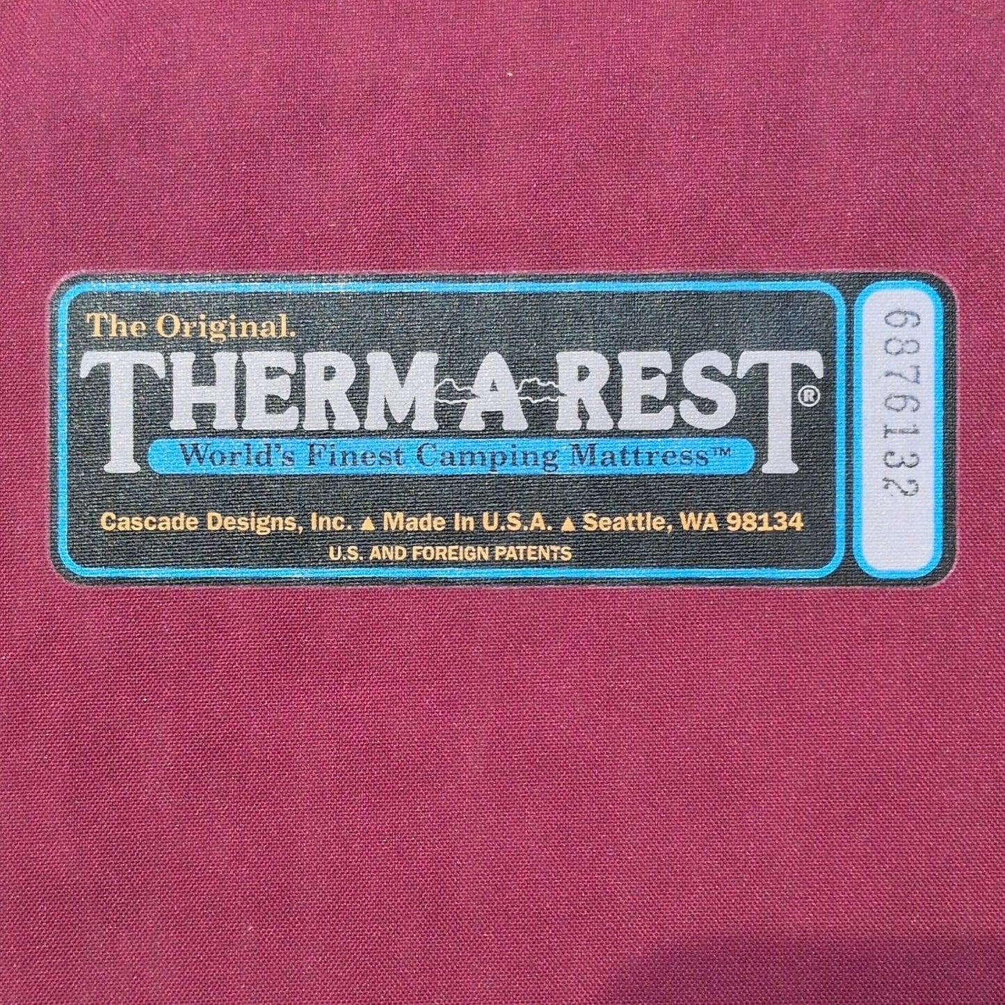 Thermarest The Original Sleeping Pad w/ Red Sack