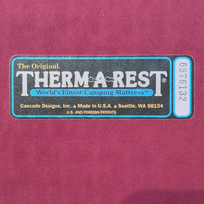 Thermarest The Original Sleeping Pad w/ Red Sack