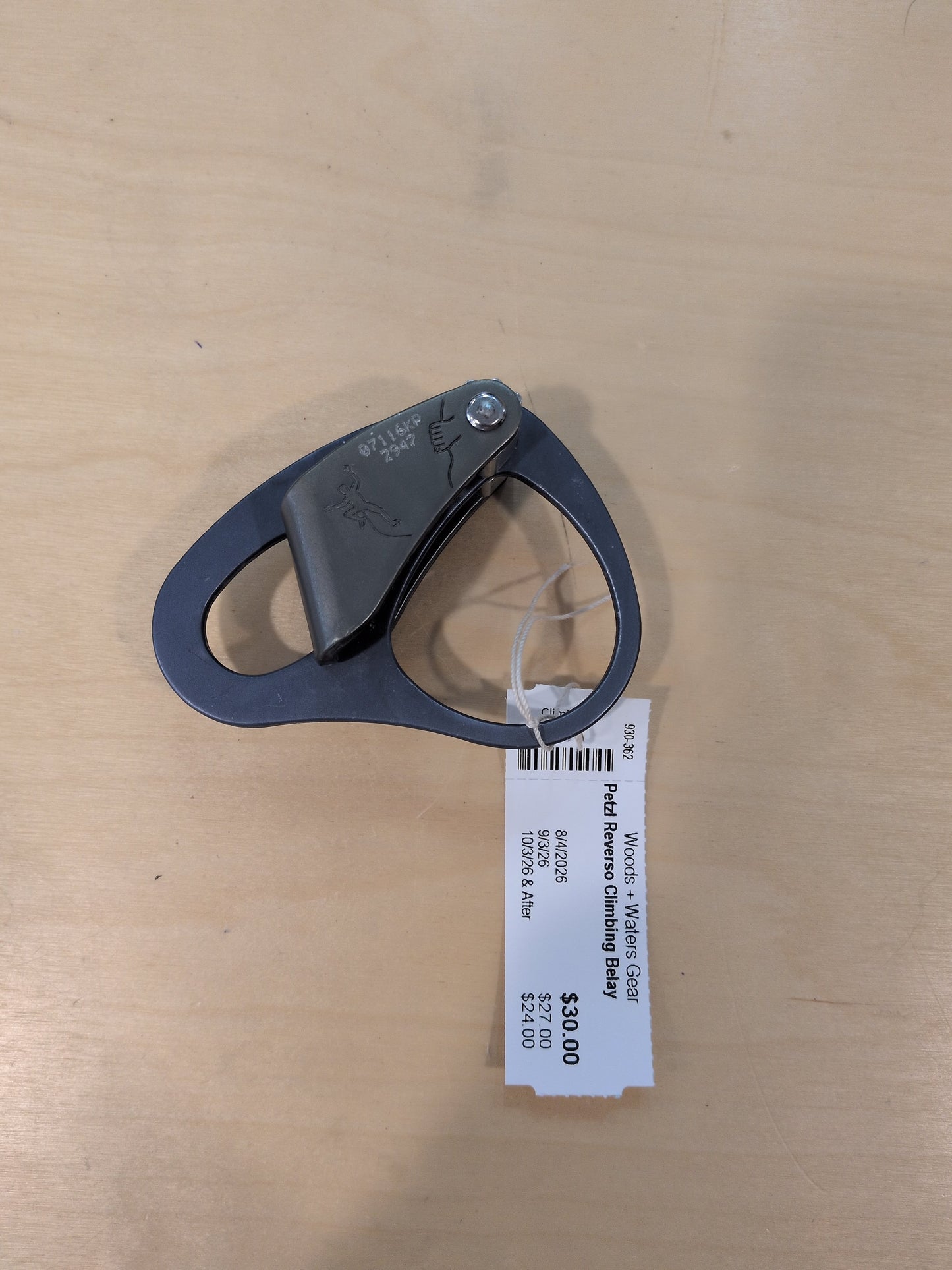 Petzl Reverso Climbing Belay