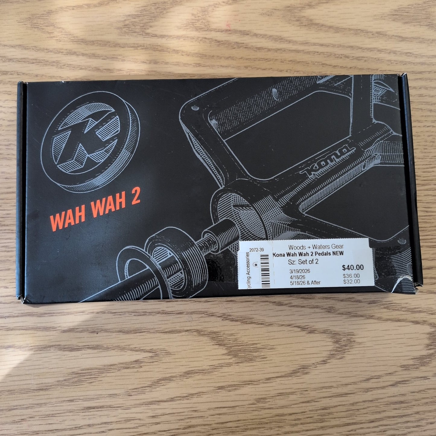 Kona Wah Wah 2 Pedals NEW