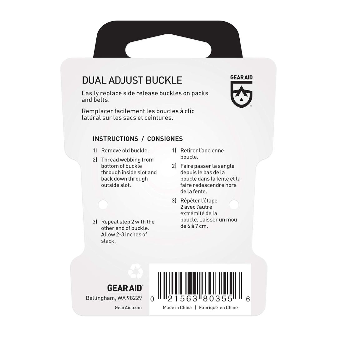 Gear Aid Dual Adjust Buckle