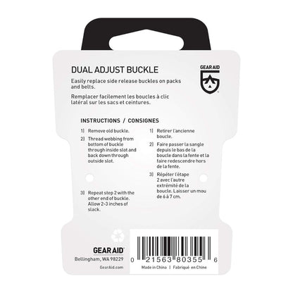 Gear Aid Dual Adjust Buckle