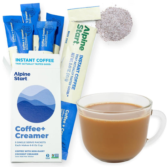 Alpine Start Coffee & Creamer