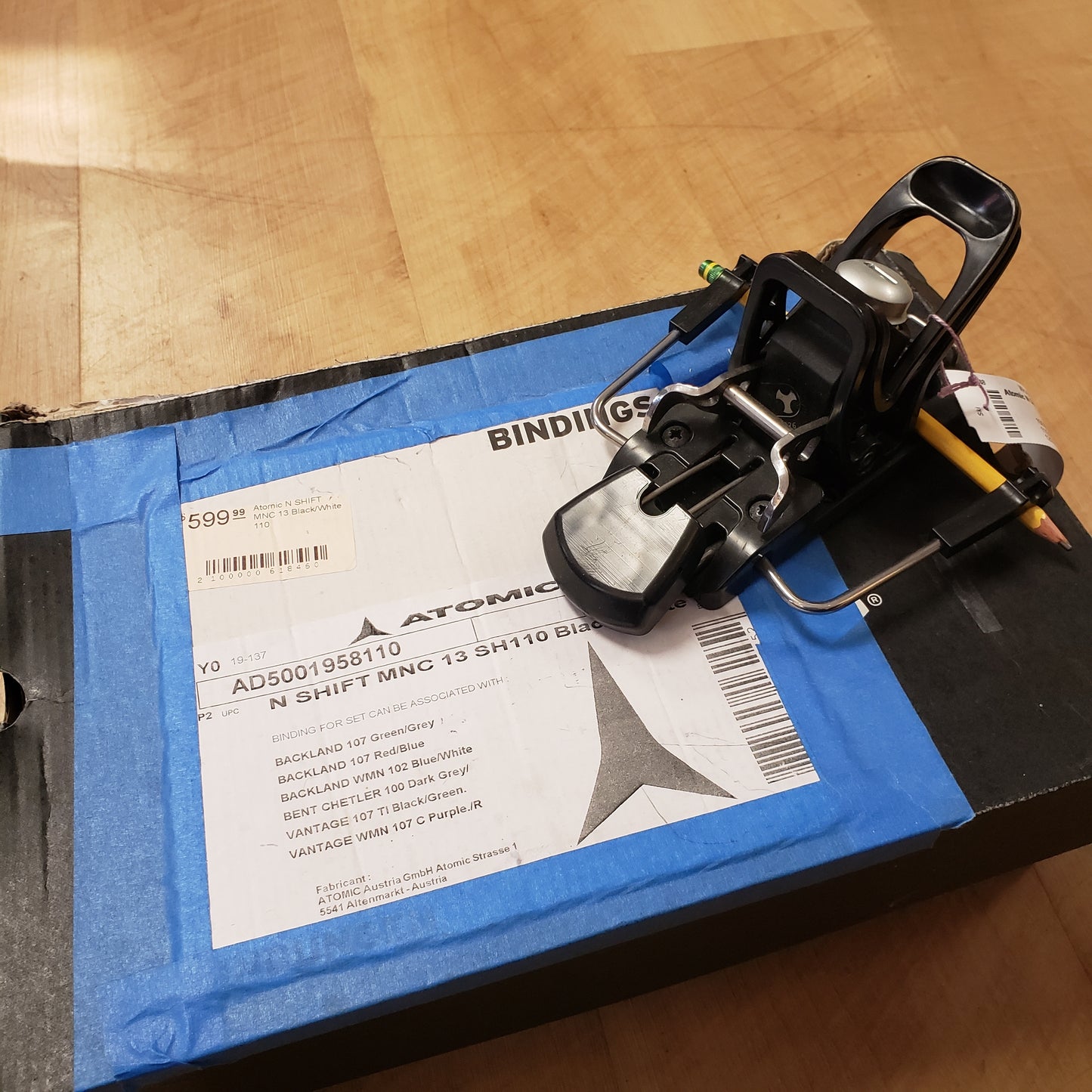 Atomic N Shift 13 MNC Binding