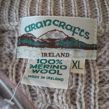 Aran Crafts Merino Scallop Edged Coat