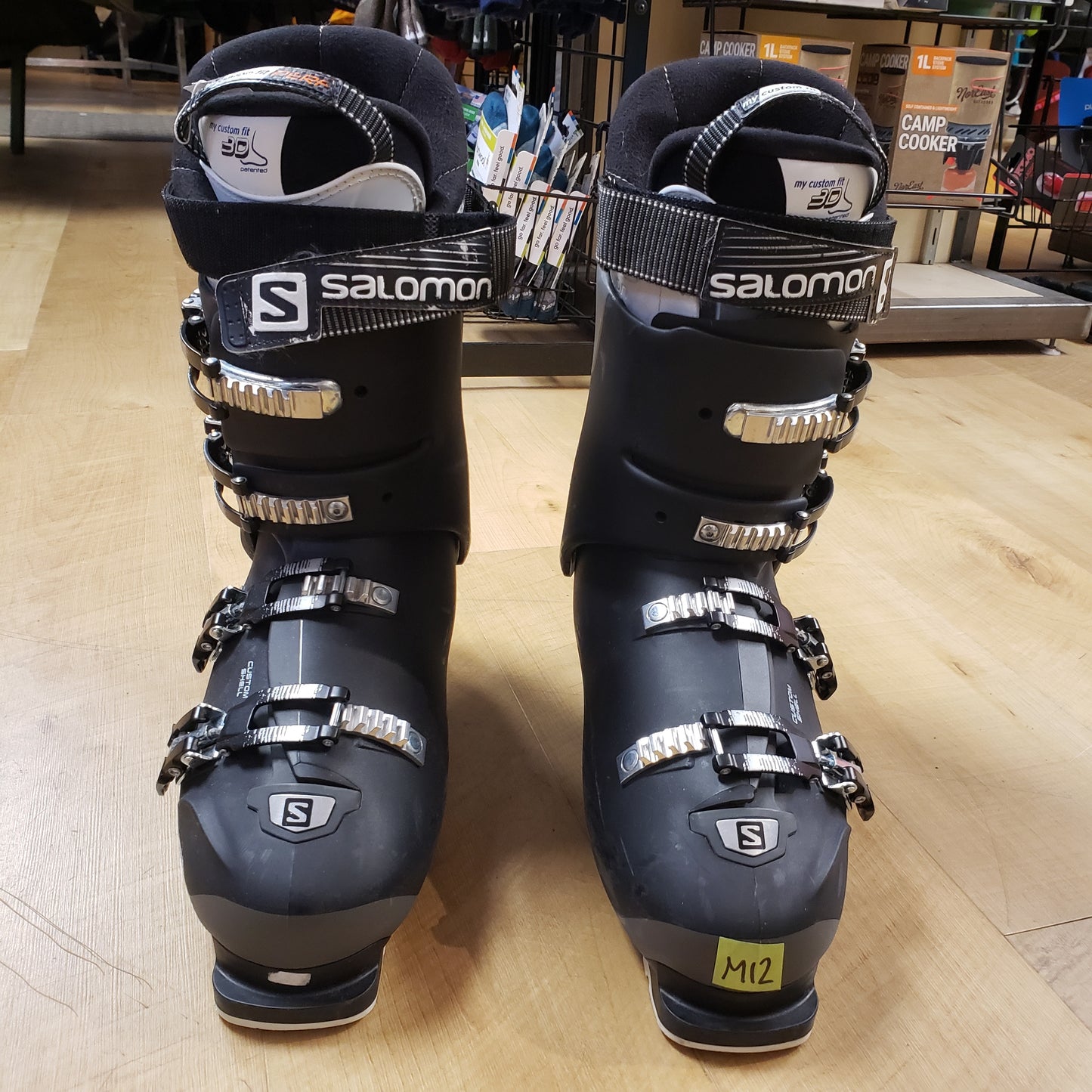 Salomon X Pro 100 Energyzer Ski Boots Men's 12