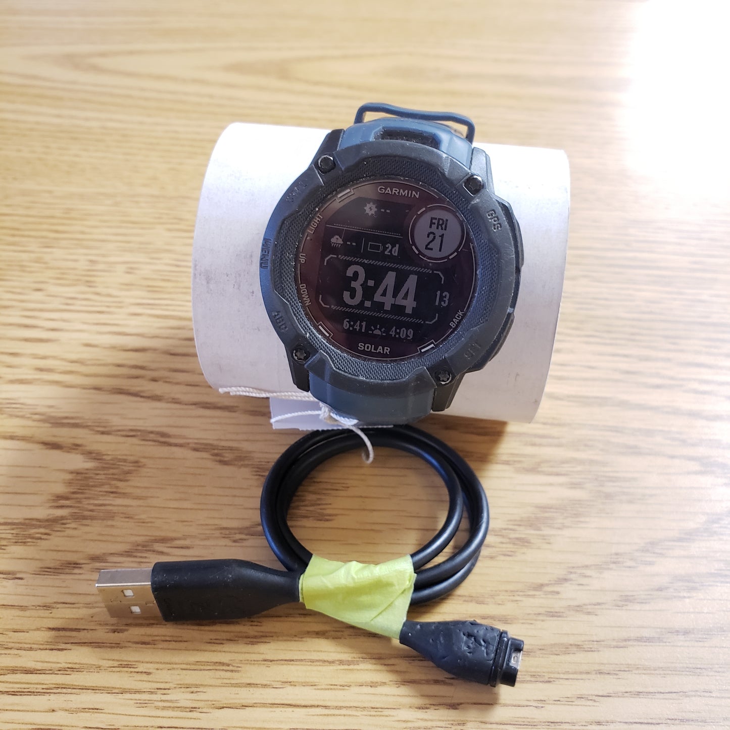 Garmin Instinct 2X Solar Watch w/Charger