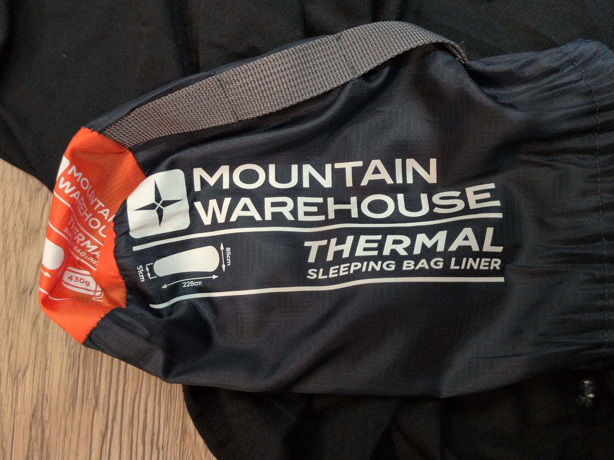 Mountain Warehouse Thermal Sleeping Bag Liner