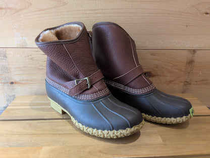 LLBean Shearling Lined Lounger Boot NWT