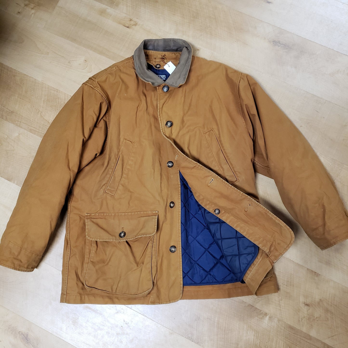 Lands End Quilted Lined Barn Coat