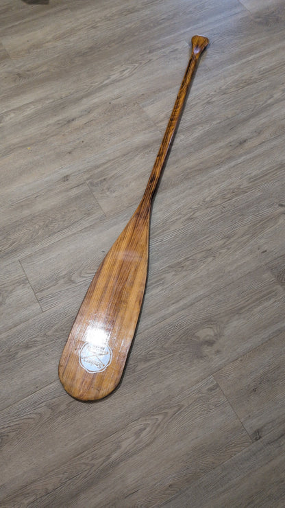 Smoker's Wooden Canoe Paddle