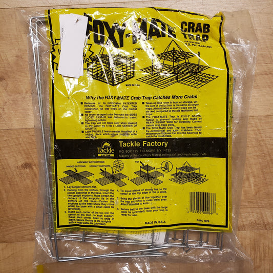 Foxy Mate Crab Trap NEW