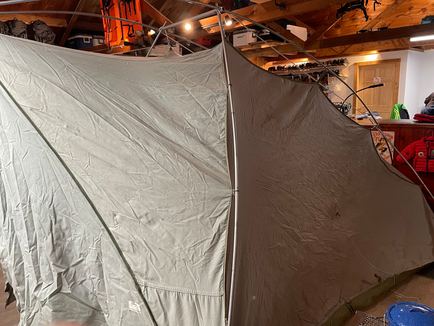 Eureka Vintage Canvas Tent + Fly