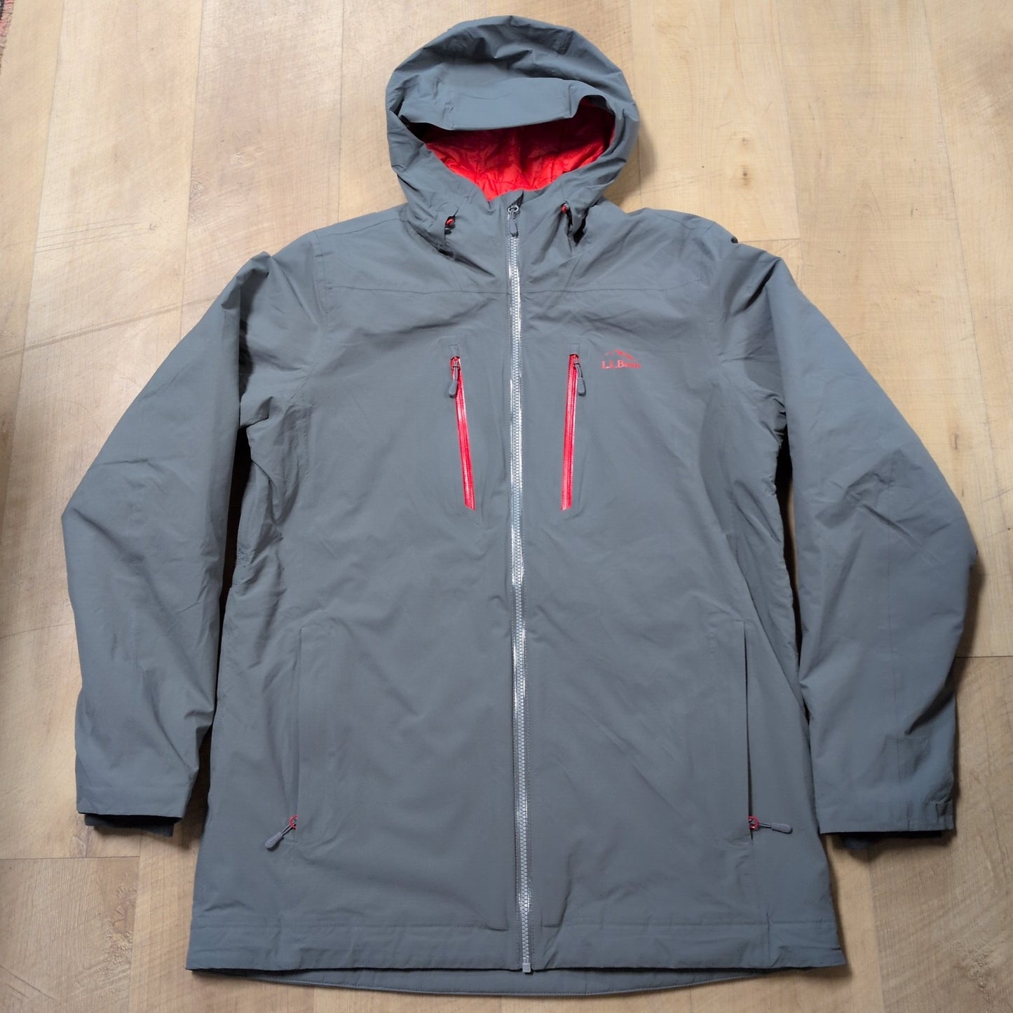 LL Bean WP Packaway Jacket Tall