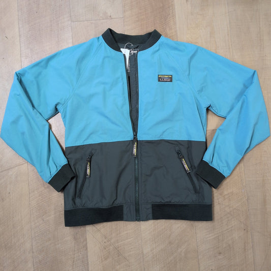LLBean Colorblock Bomber Jacket
