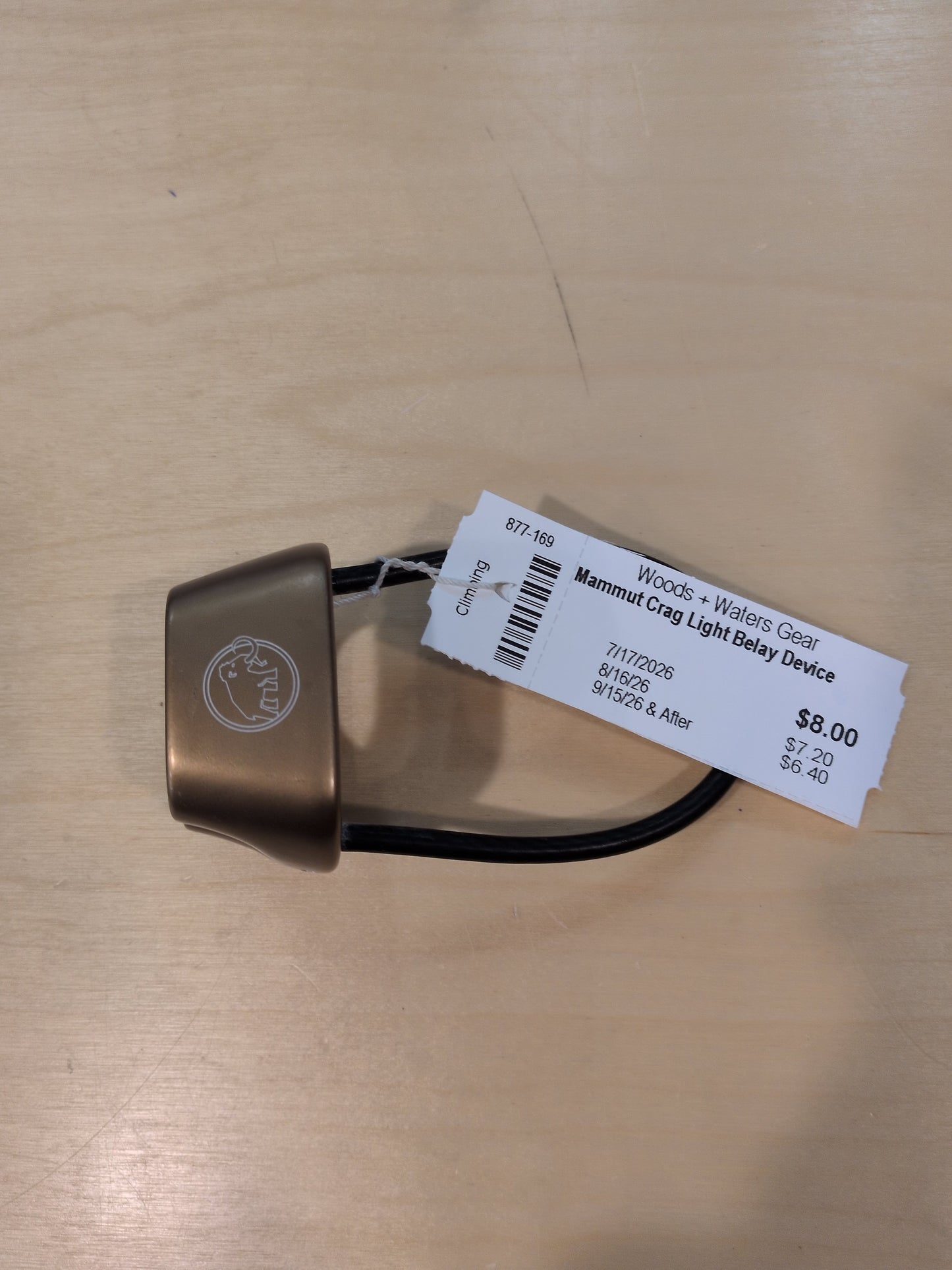 Mammut Crag Light Belay Device