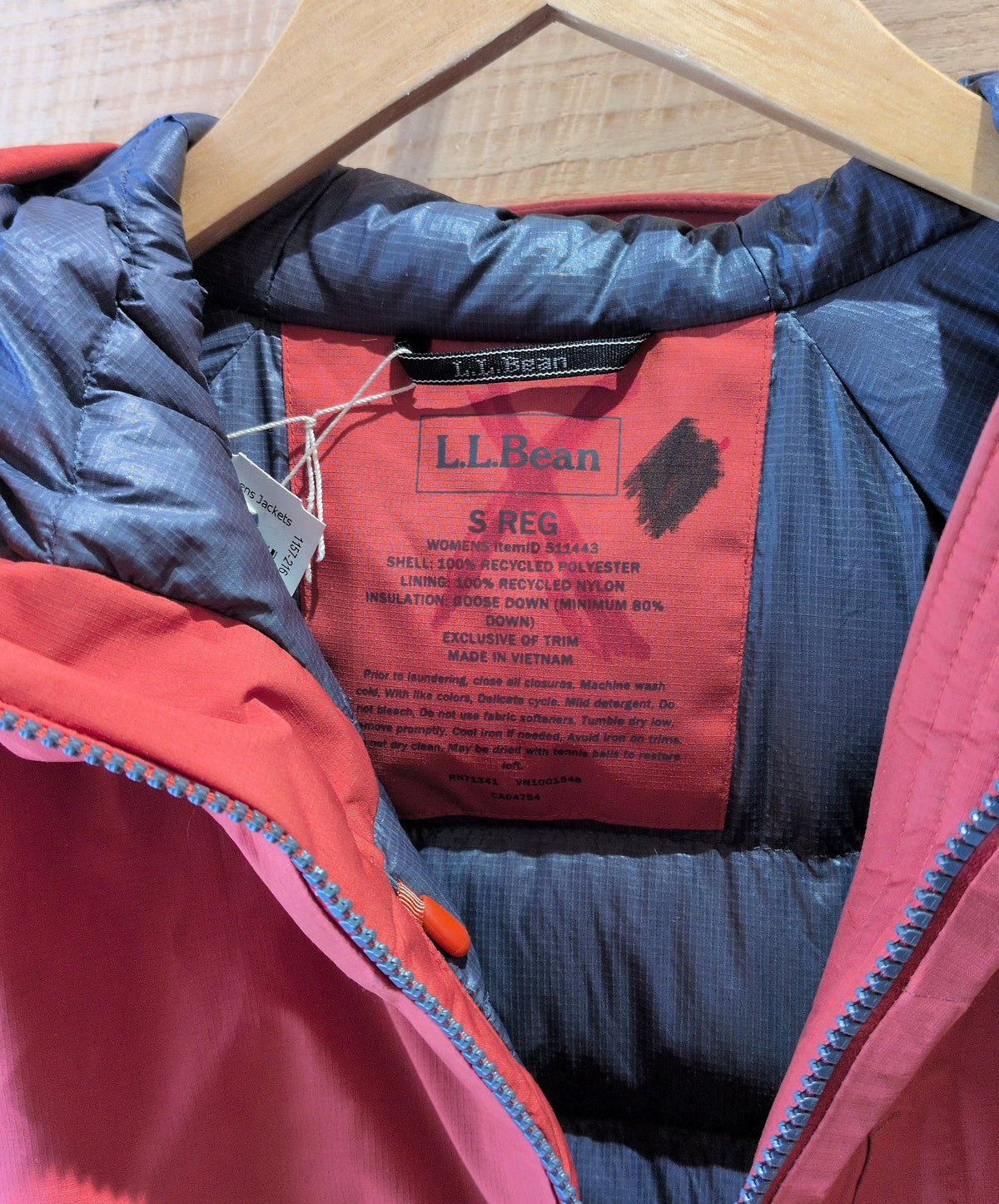 LLBean Waterproof Down Jacket