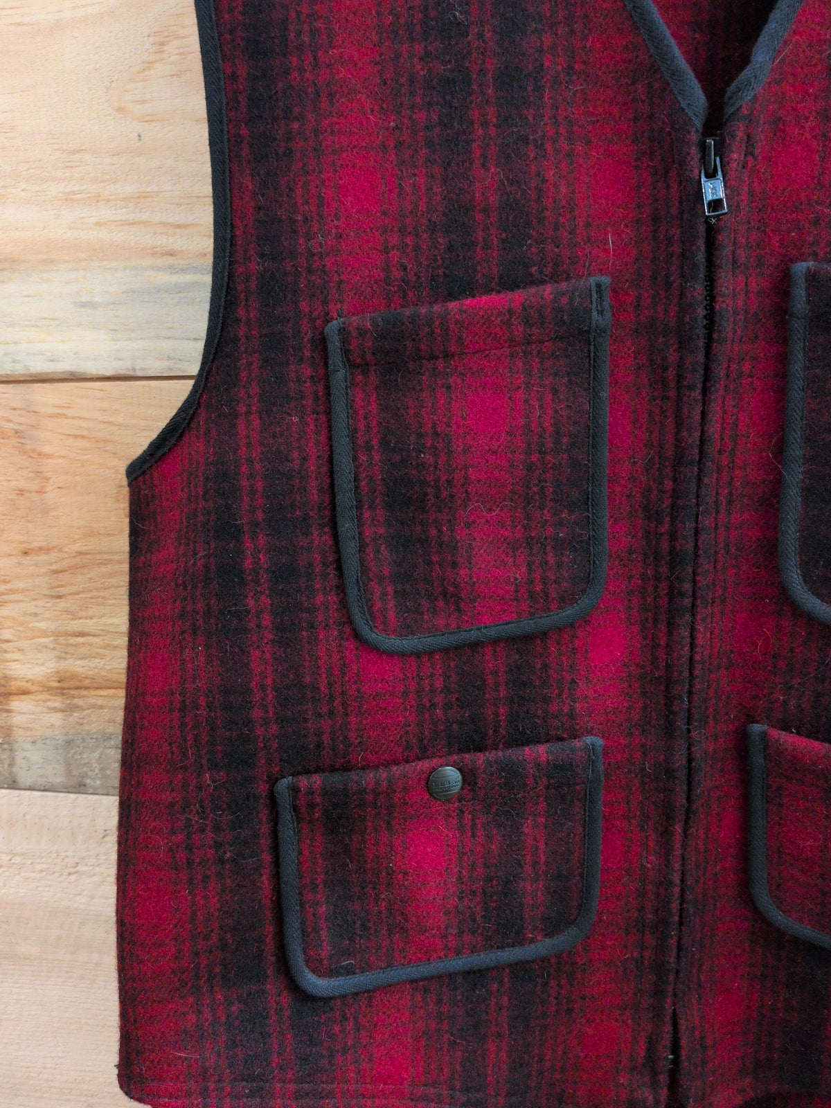 LLBean Vintage Wool Hunting Vest