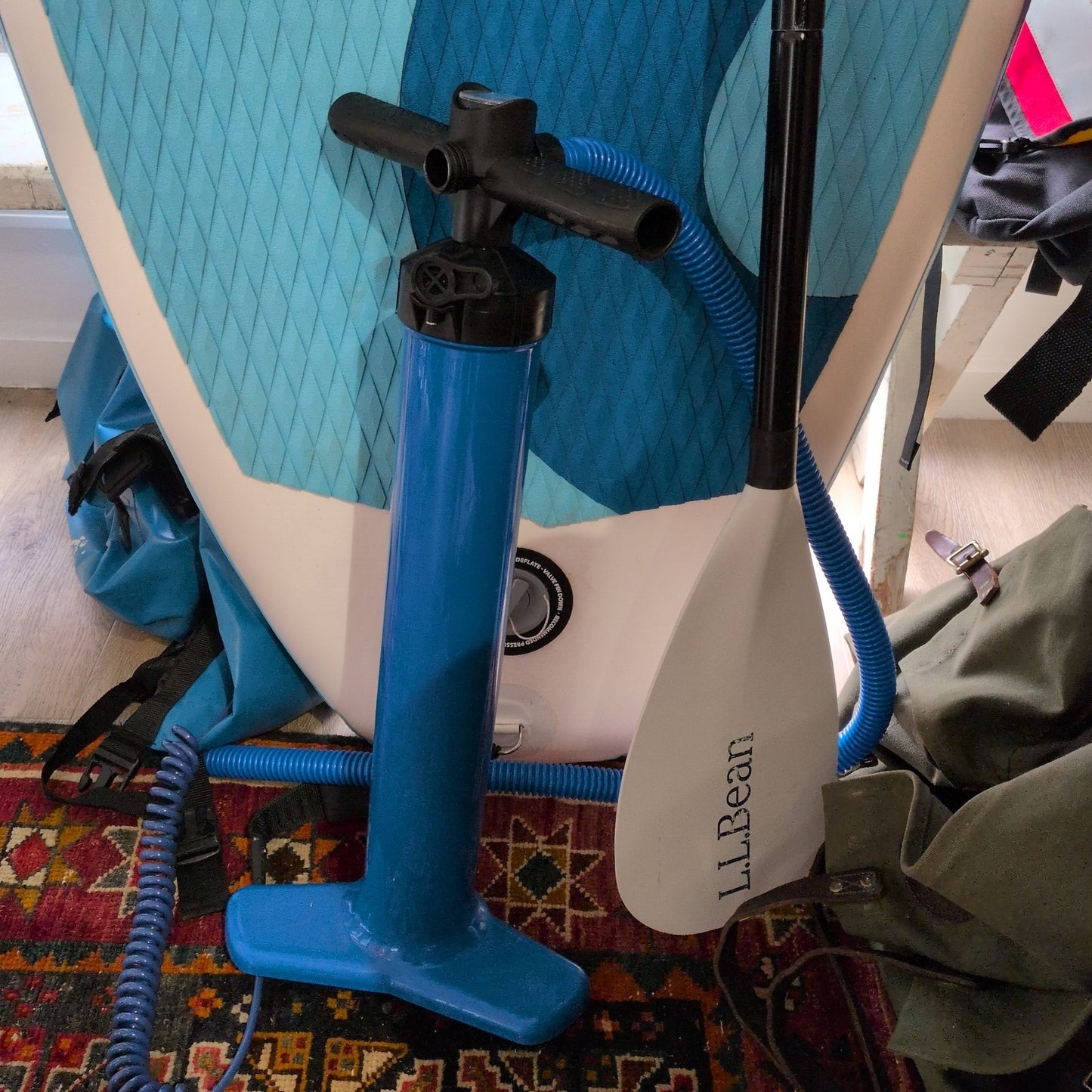 LLBean Youth Paddleboard/Paddle