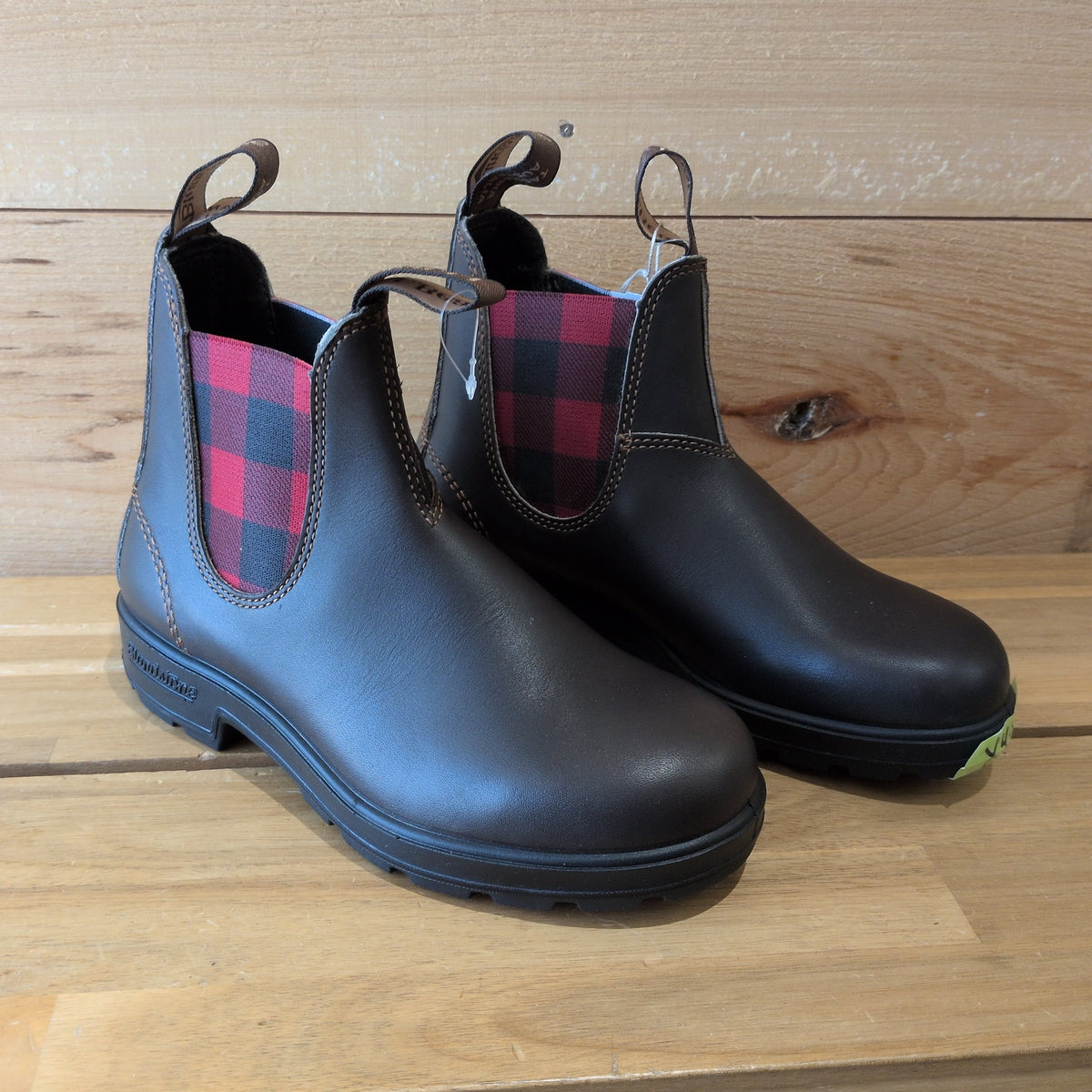 Blundstone x LLBean Buffalo Plaid Chelsea Boots (AU 3)
