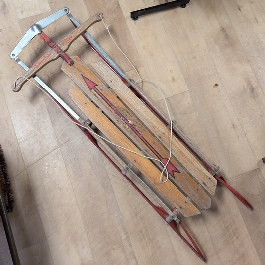 Vintage Flexible Flyer Wooden Sled