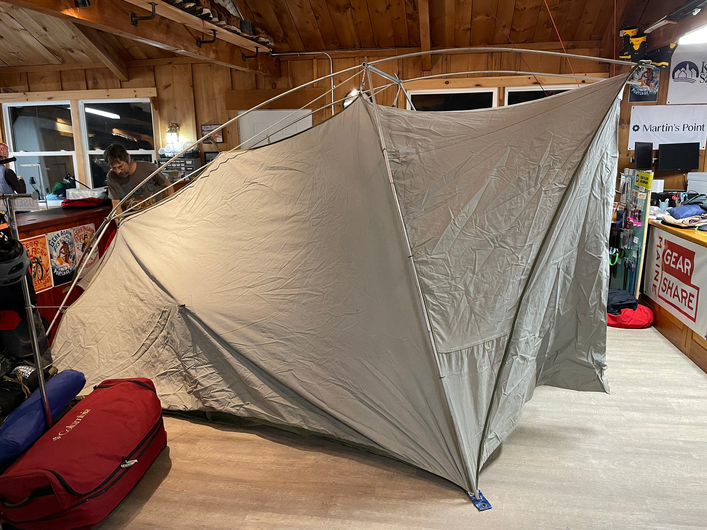 Eureka Vintage Canvas Tent + Fly