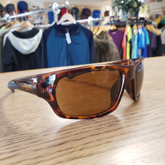 LL Bean PocketWater Polarized Sunglasses w/ Green Case