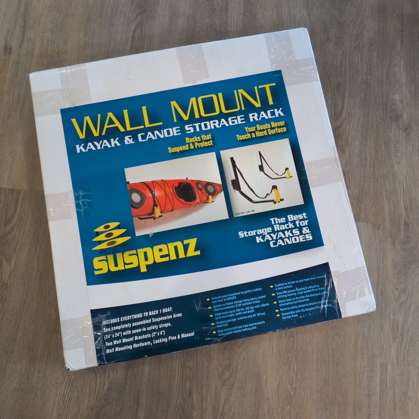 Suspenz Kayak + Canoe Wall Storage NEW
